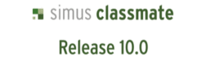 simus classmate: Release 10.0